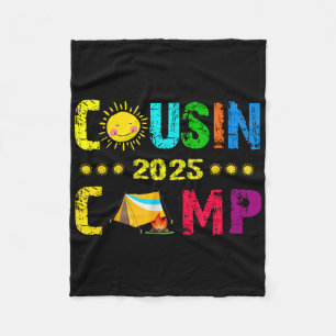 Camping Sommerferien Crew Cousin Camp 20 Fleecedecke