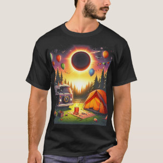 Camping Sonnenfinsternis Meine erste totale Sonnen T-Shirt