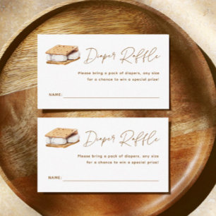 Camping Spaß Kinderdusche Windeln Windeln Raffel Begleitkarte