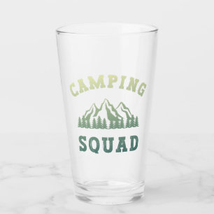 Camping Squad Camping Trip Gebirge Außenbereich Glas