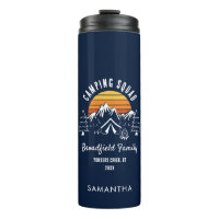 Camping Squad Matching Family Vacation Custom Swag