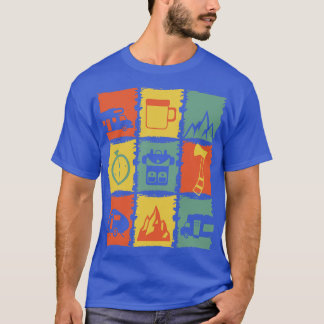 Camping Stuff für einen Camper T-Shirt