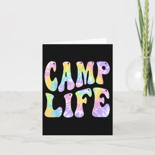 Camping Summer for Girls Sommer Camp Krawatte die Karte