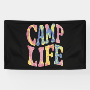 Camping Summer Girls Camp Krawatte Die Retro Banner
