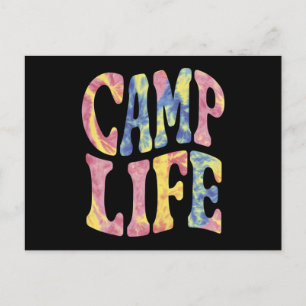 Camping Summer Girls Camp Krawatte Die Retro Postkarte