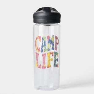 Camping Summer Girls Camp Krawatte Die Retro Trinkflasche