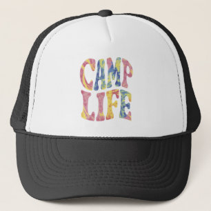 Camping Summer Girls Camp Krawatte Die Retro Truckerkappe