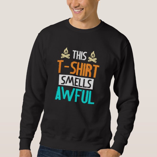 Camping Sweatshirt (Vorderseite)