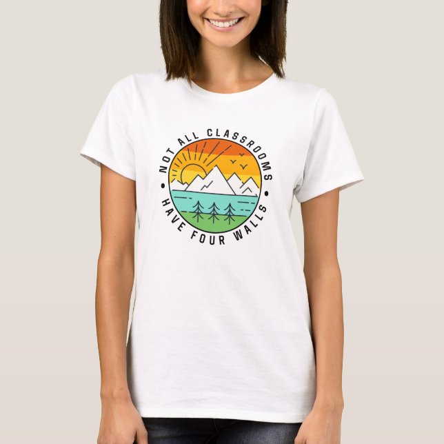 Camping T-Shirt (Vorderseite)