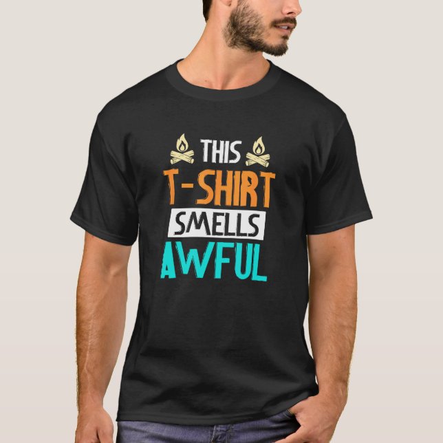 Camping T-Shirt (Vorderseite)
