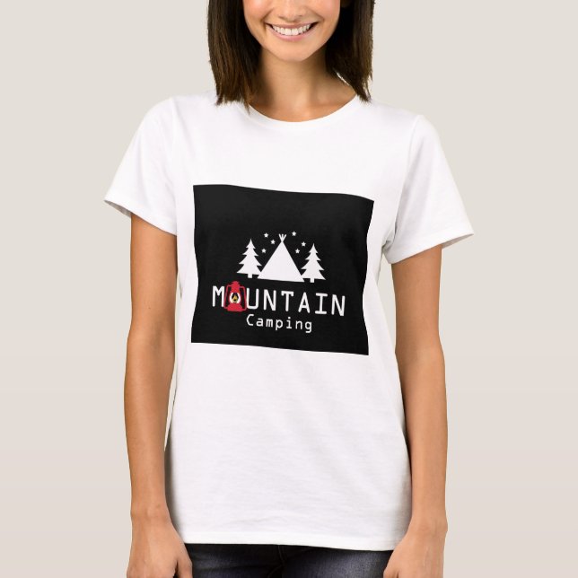 Camping T-Shirt (Vorderseite)