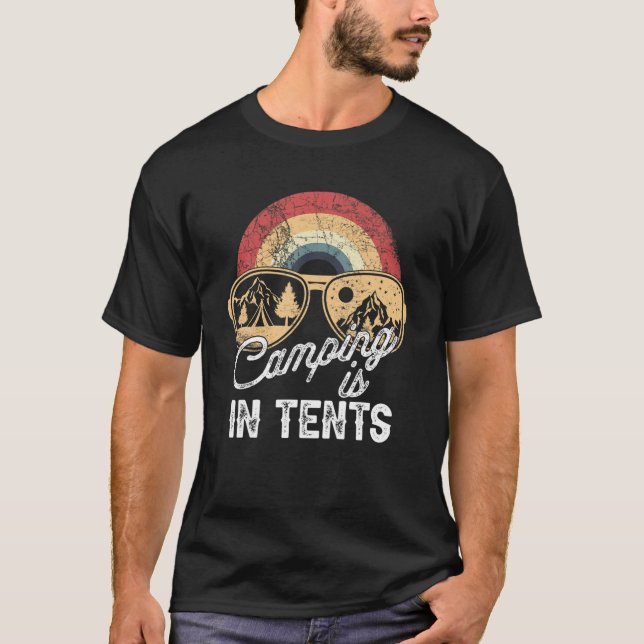 Camping T-Shirt (Vorderseite)