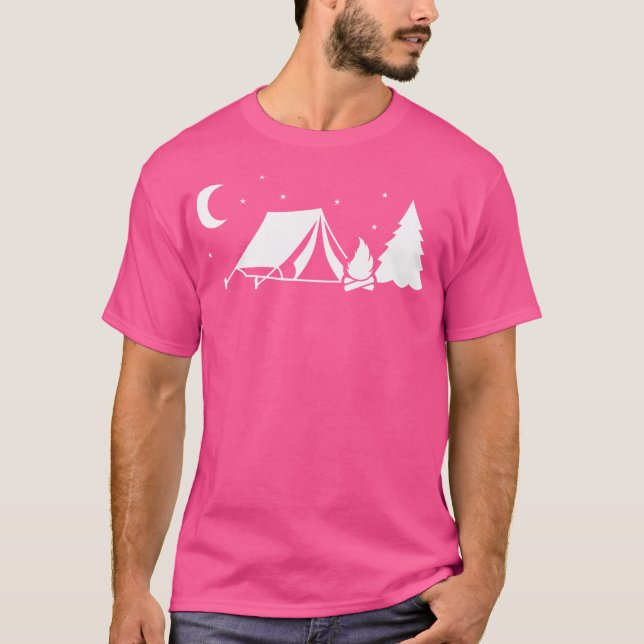 Camping T-Shirt (Vorderseite)