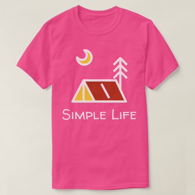 Camping T-Shirt (Design vorne)