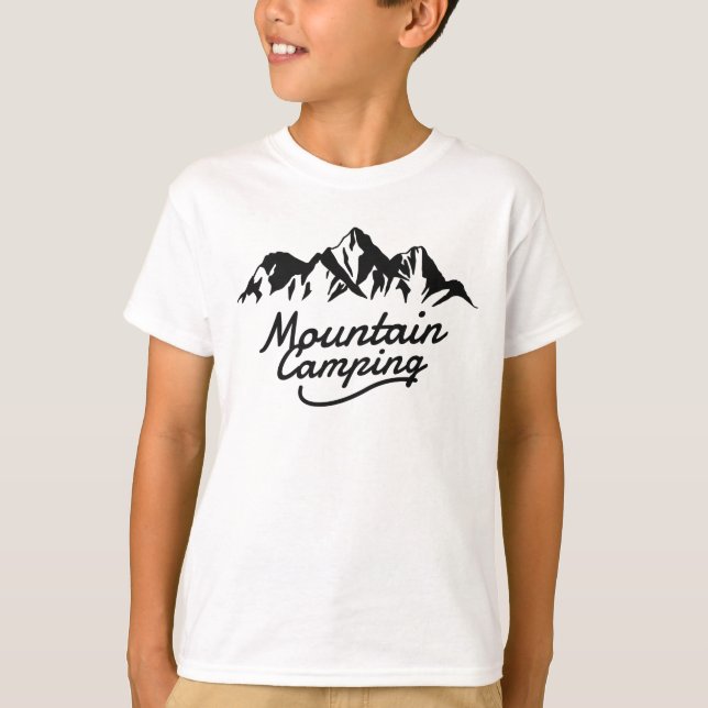 Camping T-Shirt (Vorderseite)