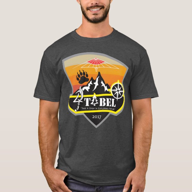 Camping-Tag Retro T-Shirt (Vorderseite)