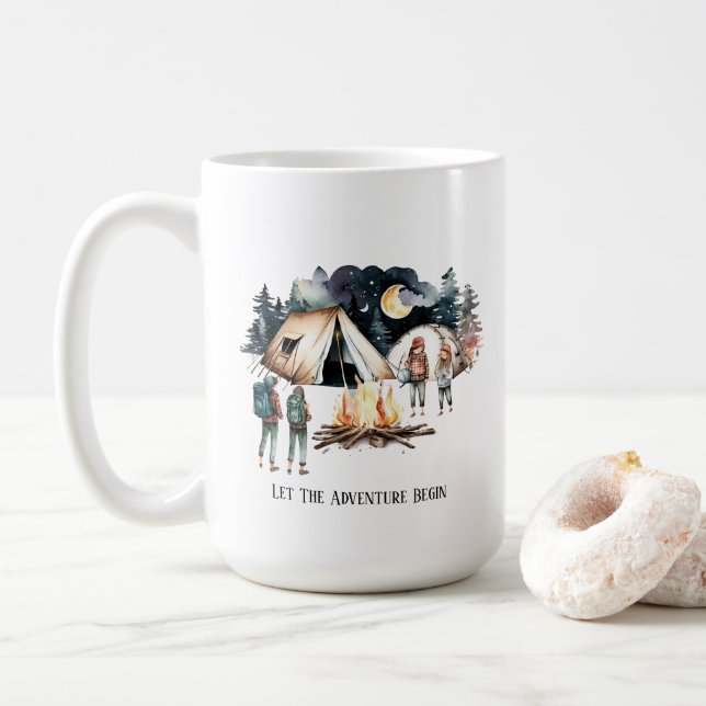 Camping Tasse (Mit Donut)