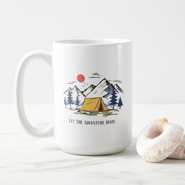 Camping Tasse (Mit Donut)