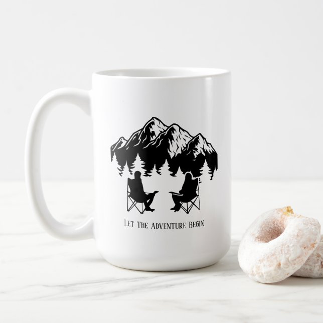 Camping Tasse (Mit Donut)