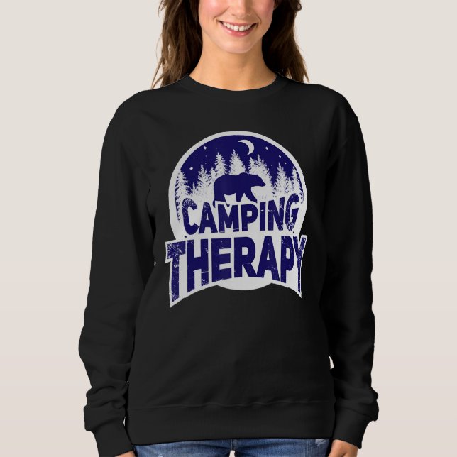 Camping Therapy  Camping Love Women Men Kid Tees (Vorderseite)