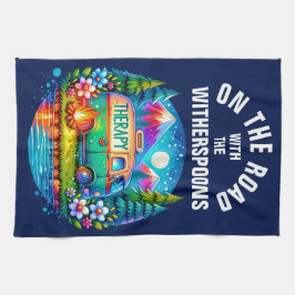 Camping Therapy Geschirrtuch