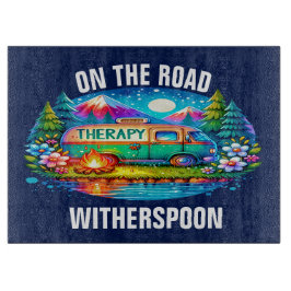 Camping Therapy Schneidebrett
