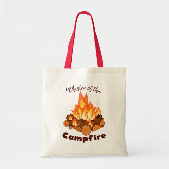 Camping Tote Bag Tragetasche (Vorne)