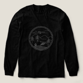 camping, Tri-Blend shirt