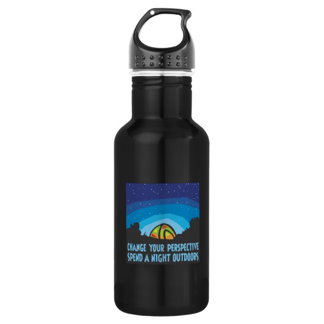 Camping Trinkflasche (Vorderseite)