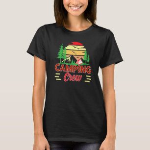 Camping Trip Matching Group Zelt Camping Crew T-Shirt
