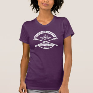Camping Trip Wiedersehen Shirt   Weißes Design