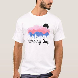 Camping Typ Retro Bergsee-Zauber im Val Piora T-Shirt
