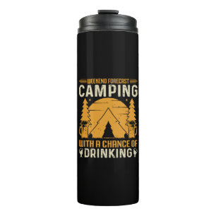 Camping und Trinken Thermosbecher