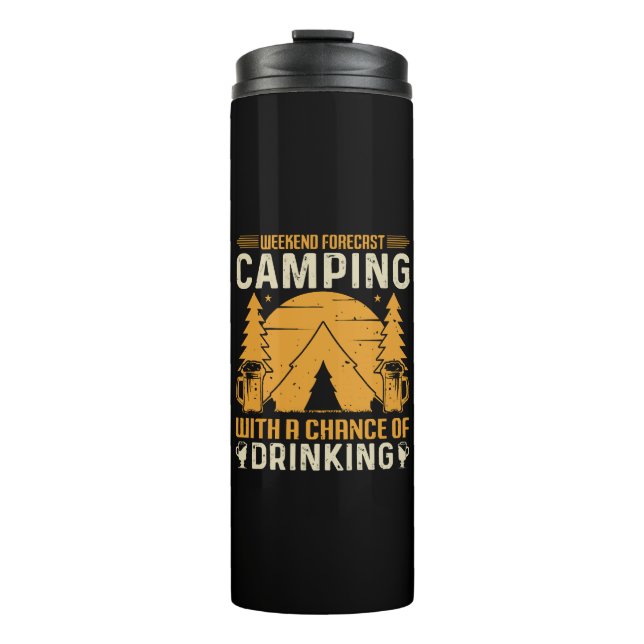 Camping und Trinken Thermosbecher (Vorderseite)