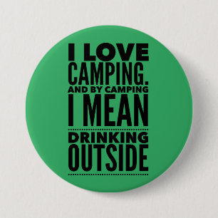 Camping- und Trinkknopf Button