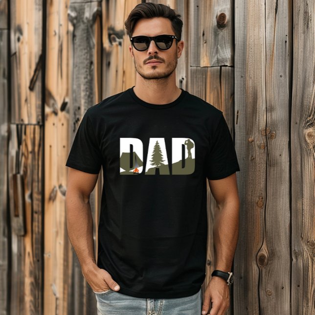 Camping- und Wandervater T-Shirt (Von Creator hochgeladen)
