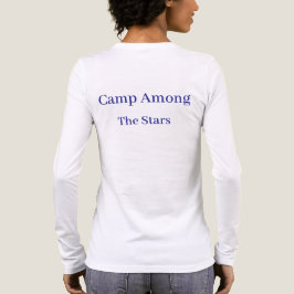 Camping unter den Sternen Vintage Outdoor-Camping  Tri-Blend Shirt