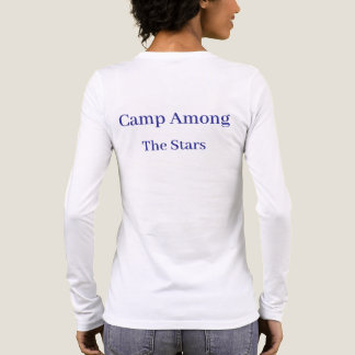 Camping unter den Sternen Vintage Outdoor-Camping  Tri-Blend Shirt