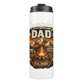 Camping-Vater Est. 2026 Personalisierter Becher 