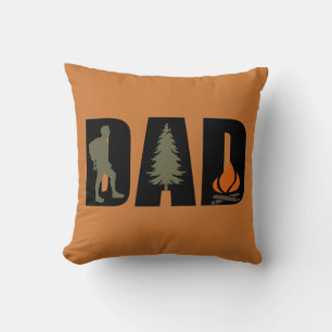 Camping-Vater-Geschenk Kissen
