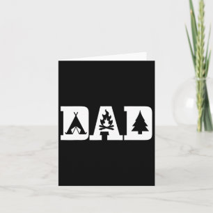 Camping Vater Vater's Day Outdoor Bushcraft Camper Karte