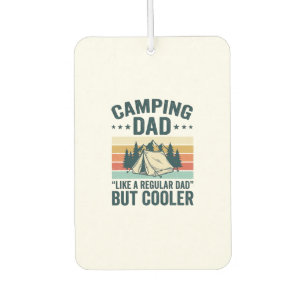 Camping-Vater Vintage Retro Outdoor Vector-Shirt D Autolufterfrischer