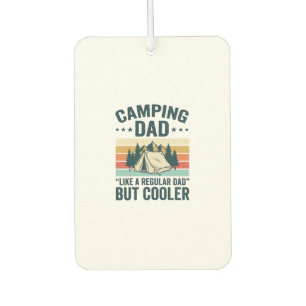 Camping-Vater Vintage Retro Outdoor Vector-Shirt D Autolufterfrischer