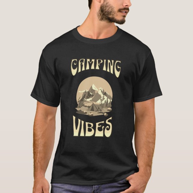 Camping Vibes T - Shirt (Vorderseite)