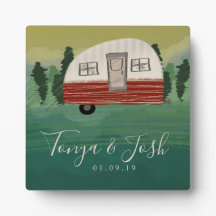 Camping Vintag Camper Brautparty Erreichbarkeit