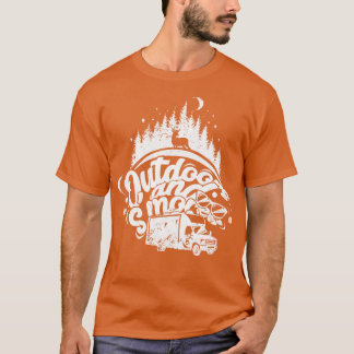 Camping von außen und geräuchert T-Shirt