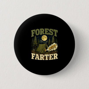 Camping Wald Fürzender Zelt Humor Button