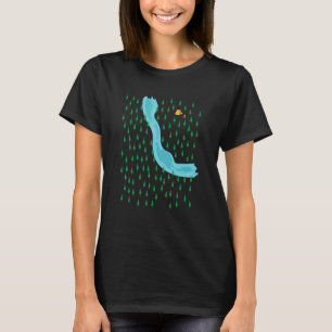 Camping-Wald mit Fluss T-Shirt