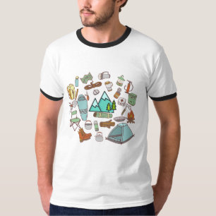 Camping, Wandern, Abenteuer T-Shirt