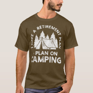 Camping Wandern Pfadfinderrente T-Shirt